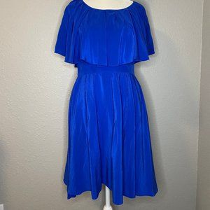 Cynthia Steffe Royal Blue Silk Dress Size 6 (NWT)